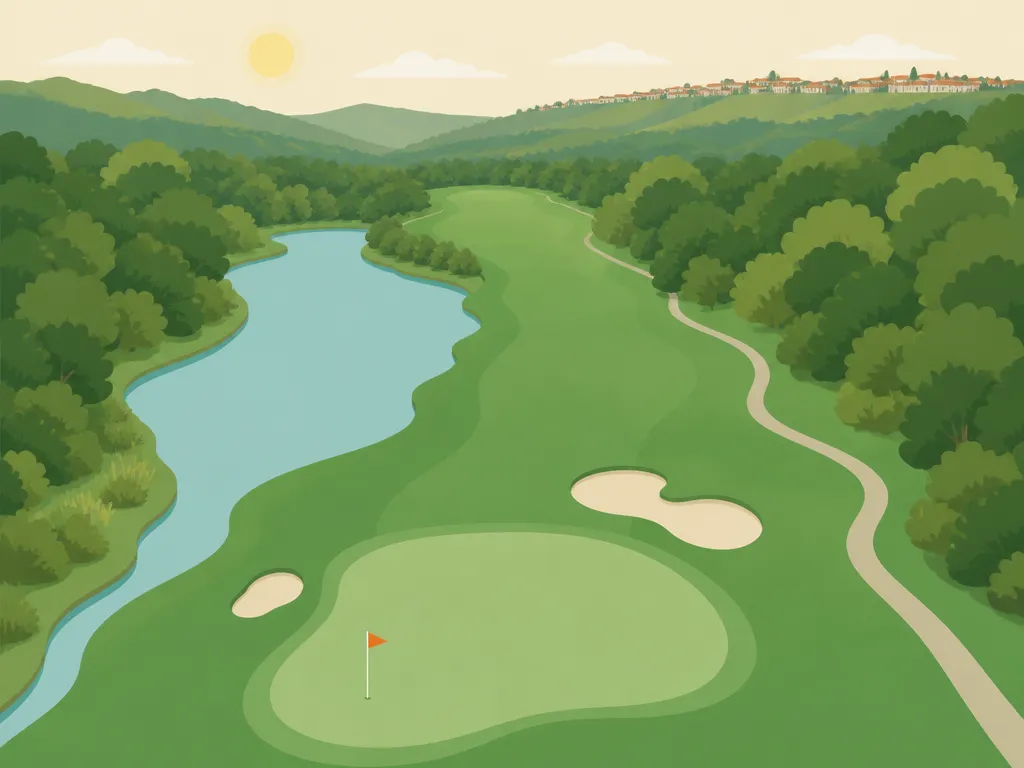 Illustration of Coto de Caza Golf & Racquet Club (North)