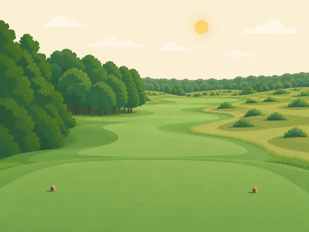 Illustration of Crystal Springs Golf Club