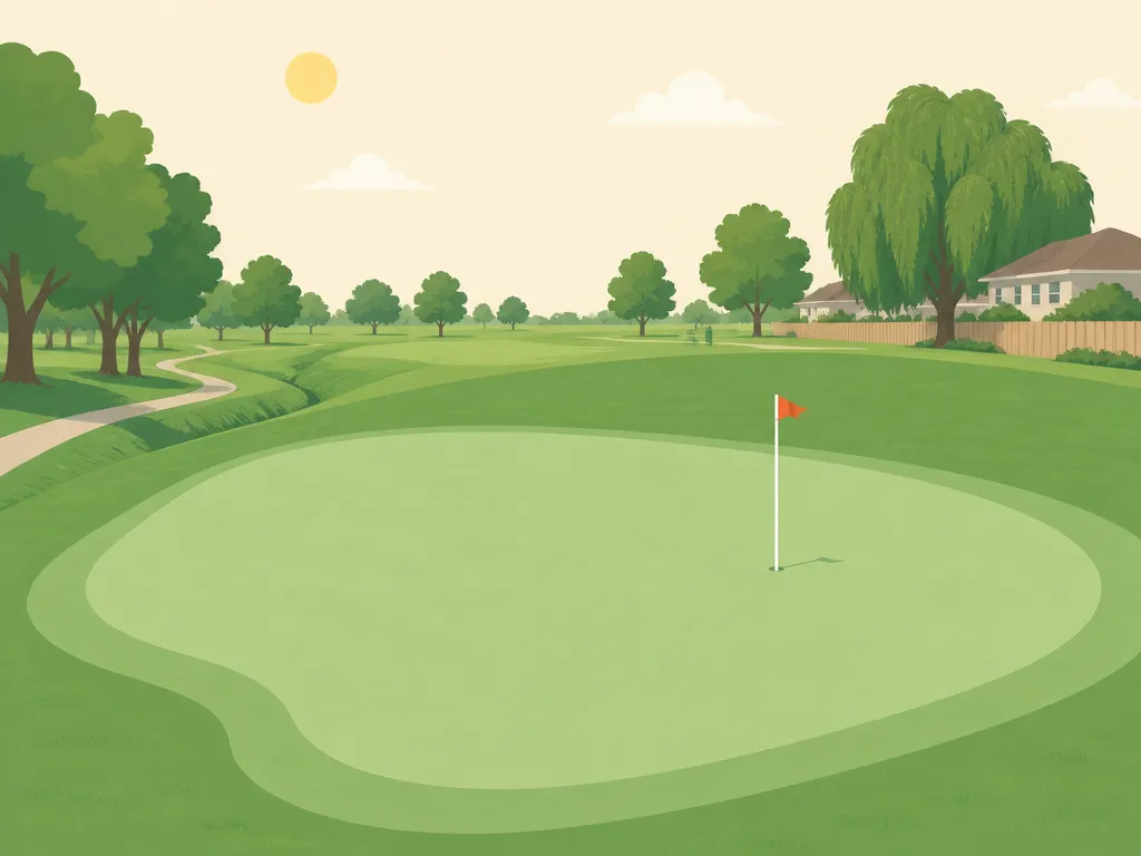 Illustration of Lemoore Golf Course