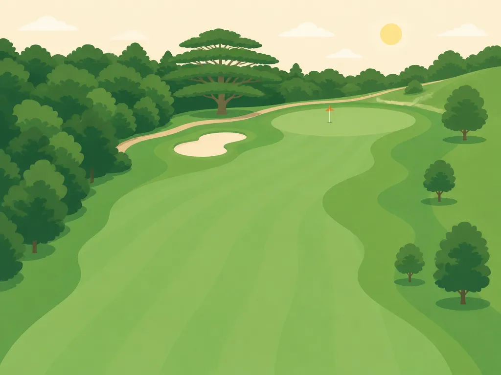 Illustration of Norwich Golf Course