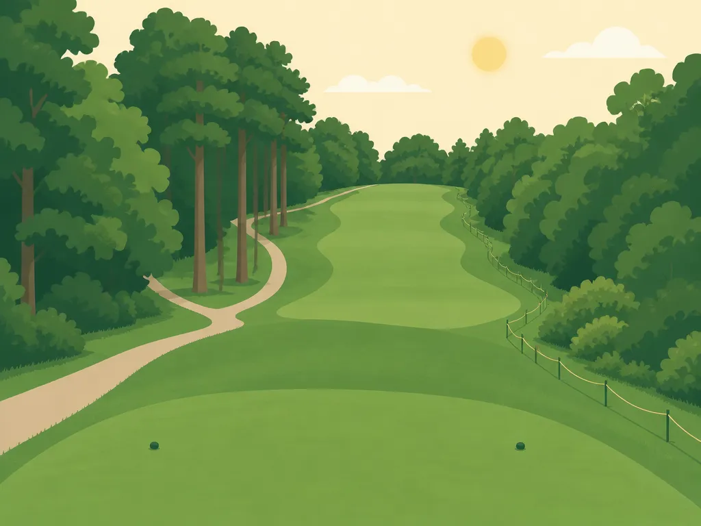 Illustration of Beaver Creek Meadows Golf Course