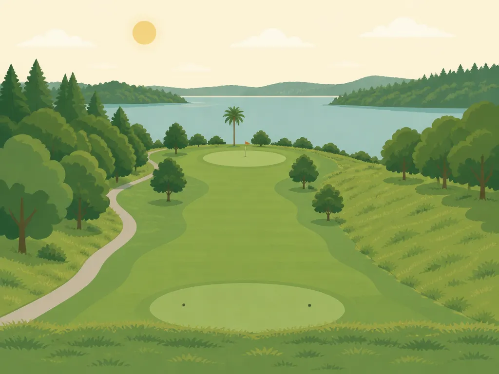 Illustration of Sudden Valley Golf Course