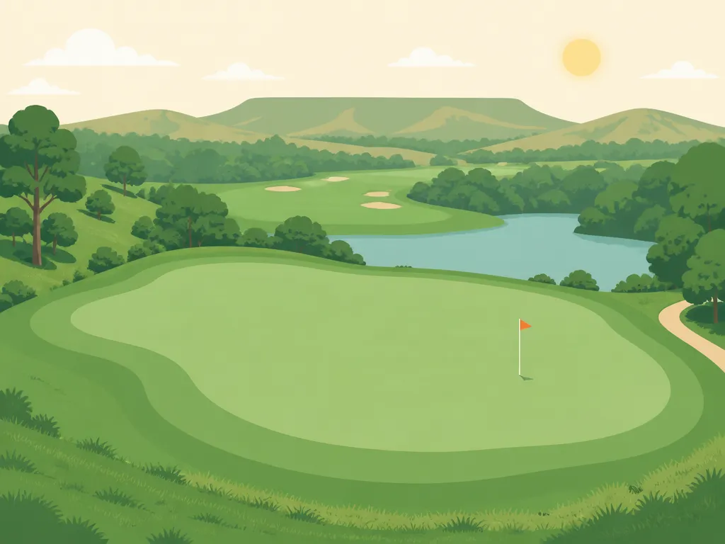 Illustration of La Purisima Golf Course