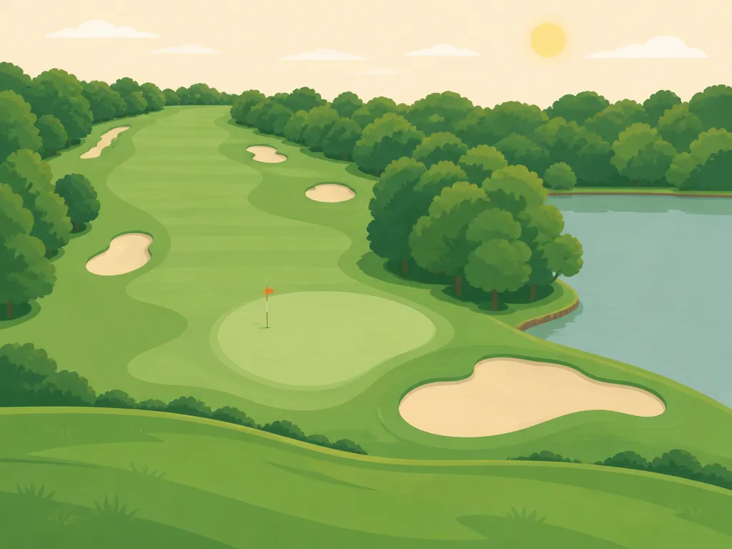 Illustration of Golf Club d'Ableiges (Les Etangs)