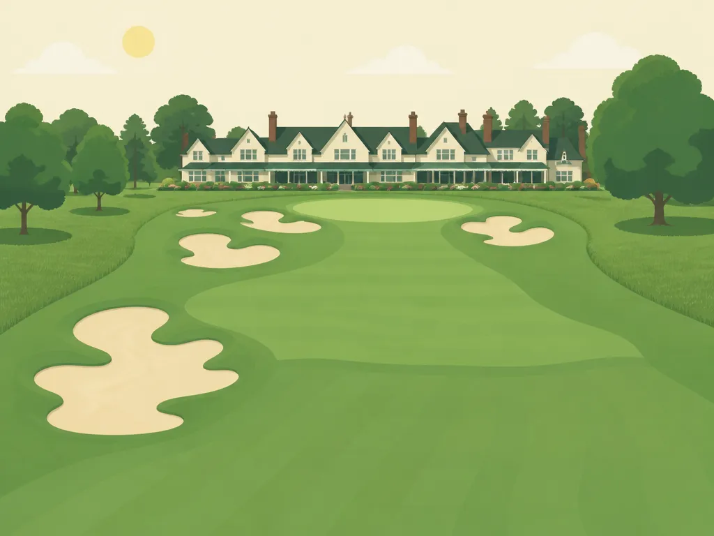 Illustration of Winged Foot Golf Club (East)