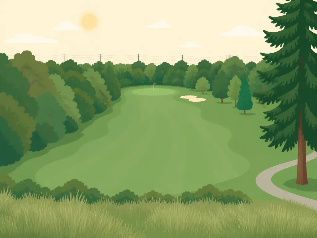 Illustration of Indian Lake Golf Course
