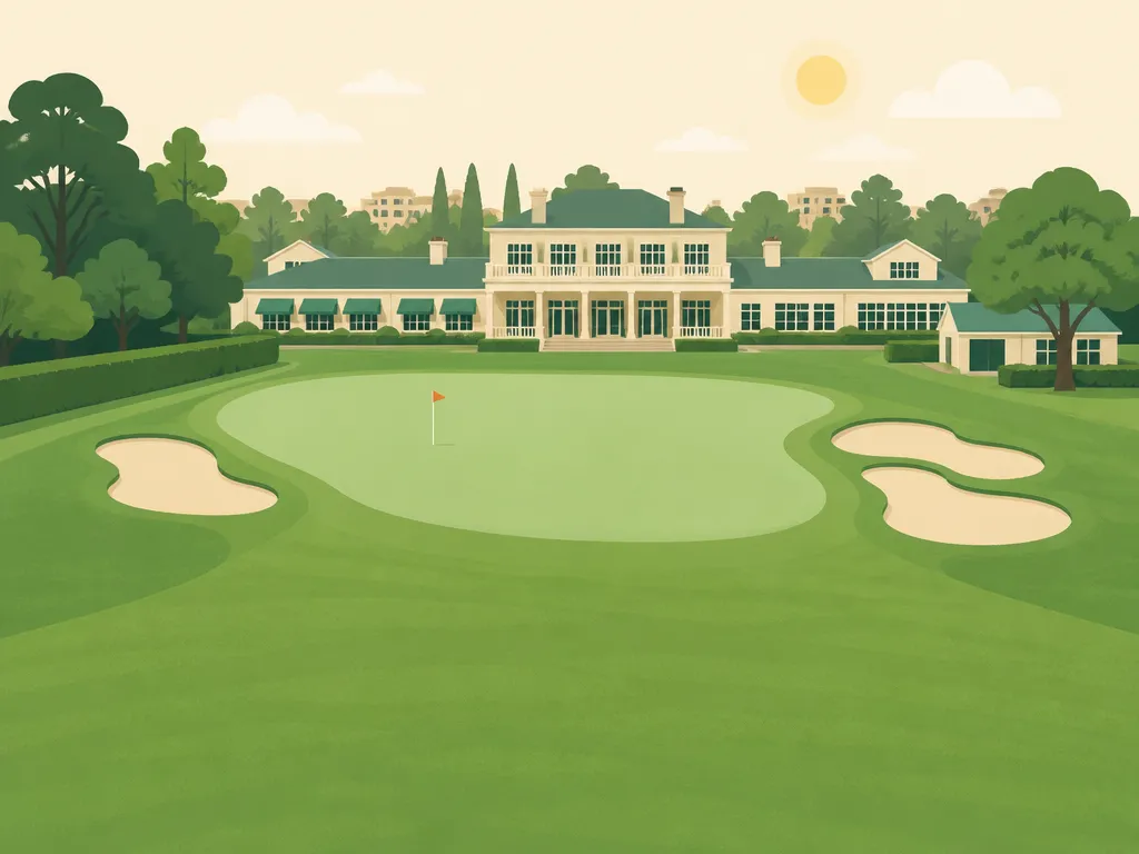 Illustration of Los Angeles Country Club (South)