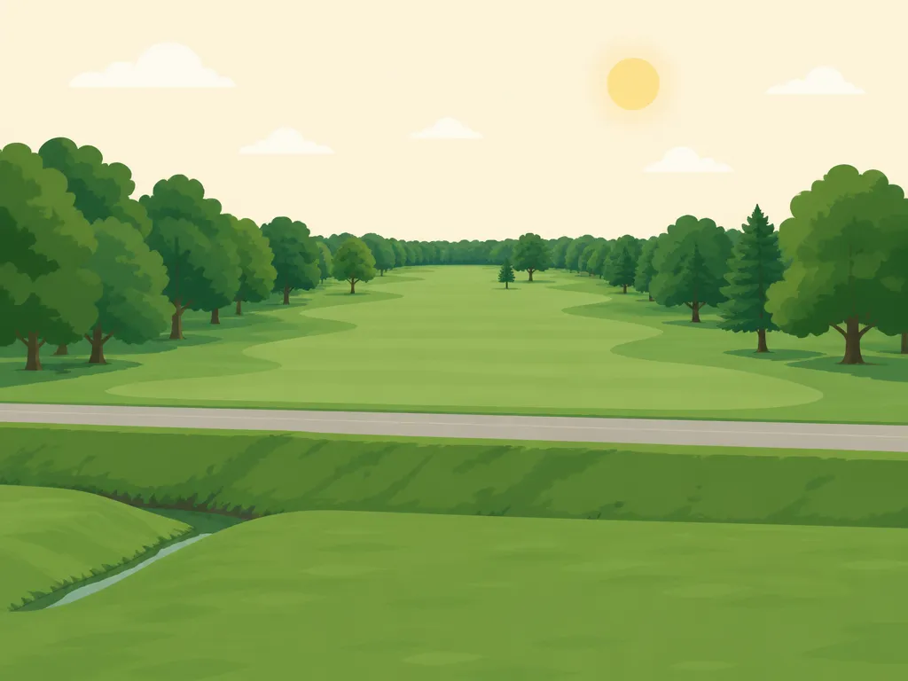 Illustration of Roy View Golf Course