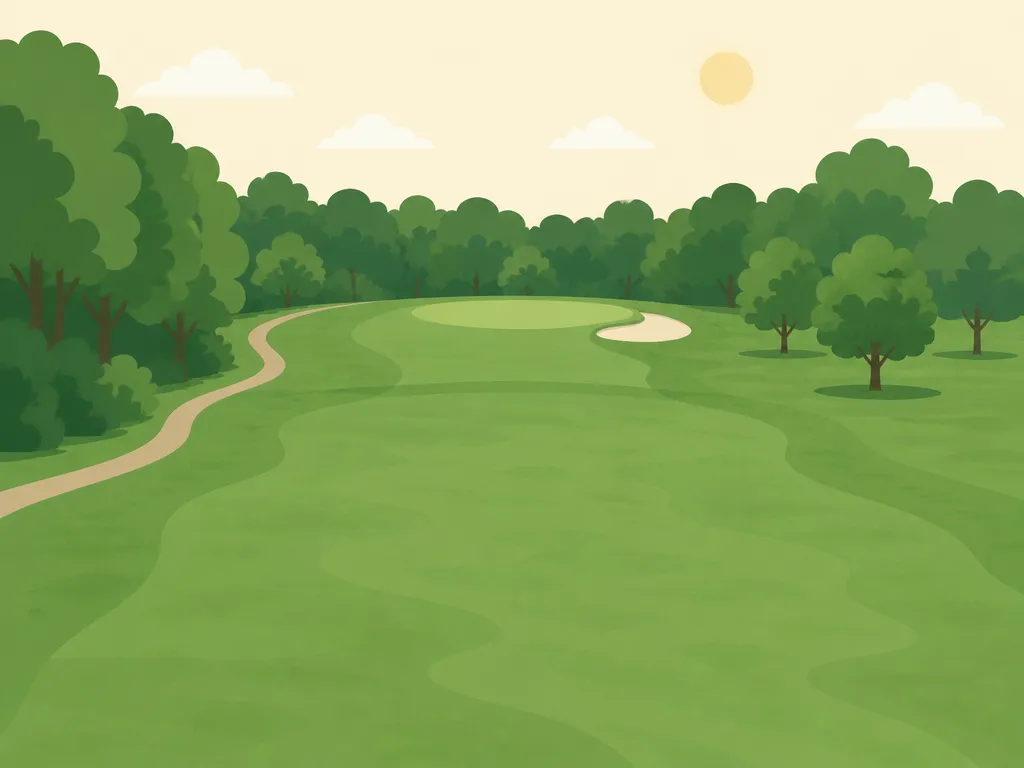Illustration of Briggs Woods Golf Course