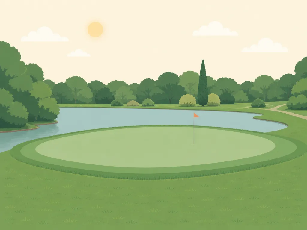 Illustration of William F Larkin Golf Course at Colonial Terrace