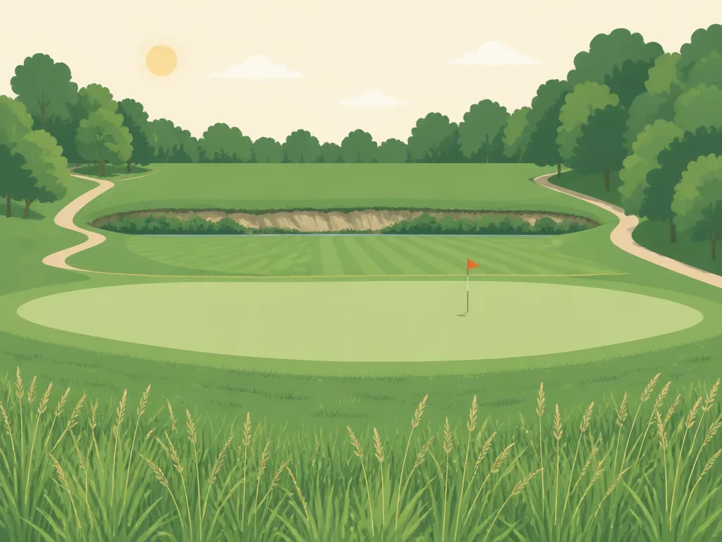 Illustration of Round Barn Golf Club