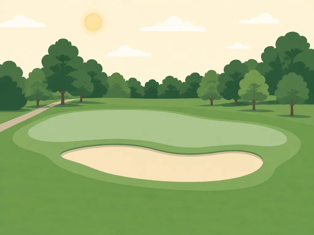 Illustration of Wilcox Oaks Golf Club