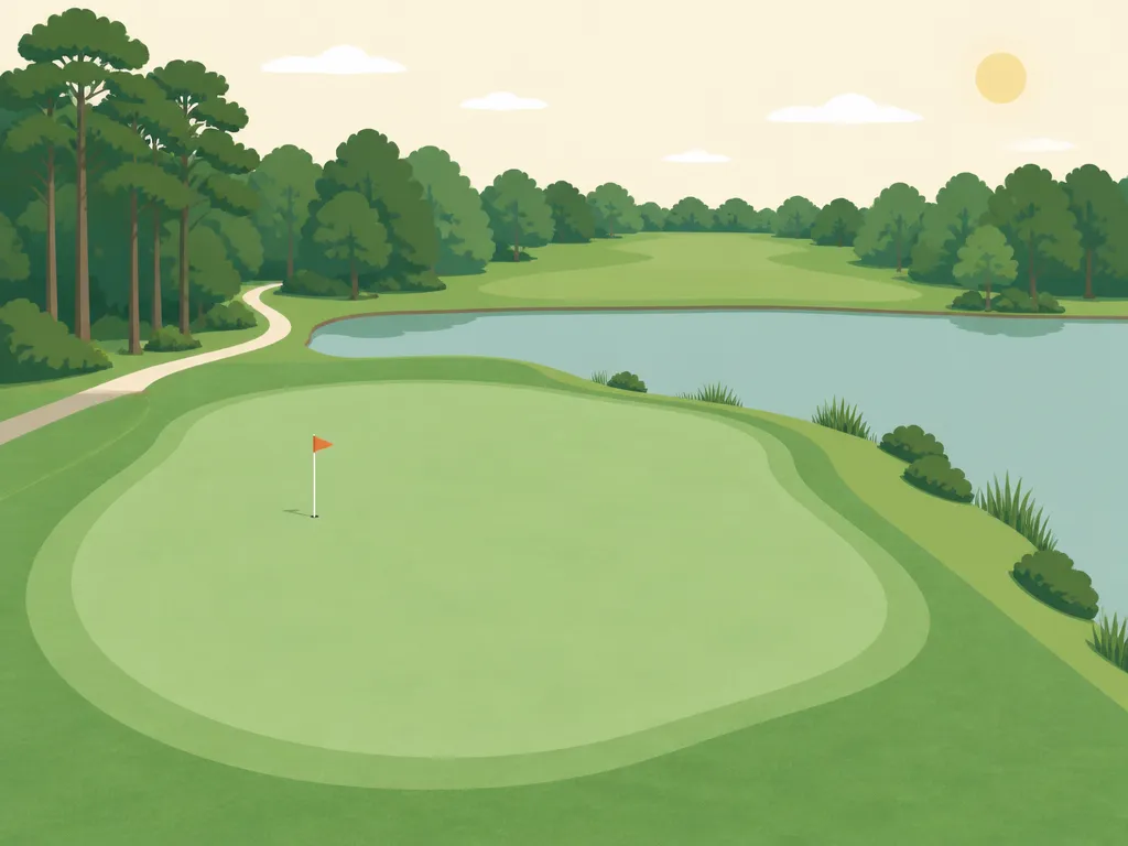 Illustration of Pine Lakes Country Club