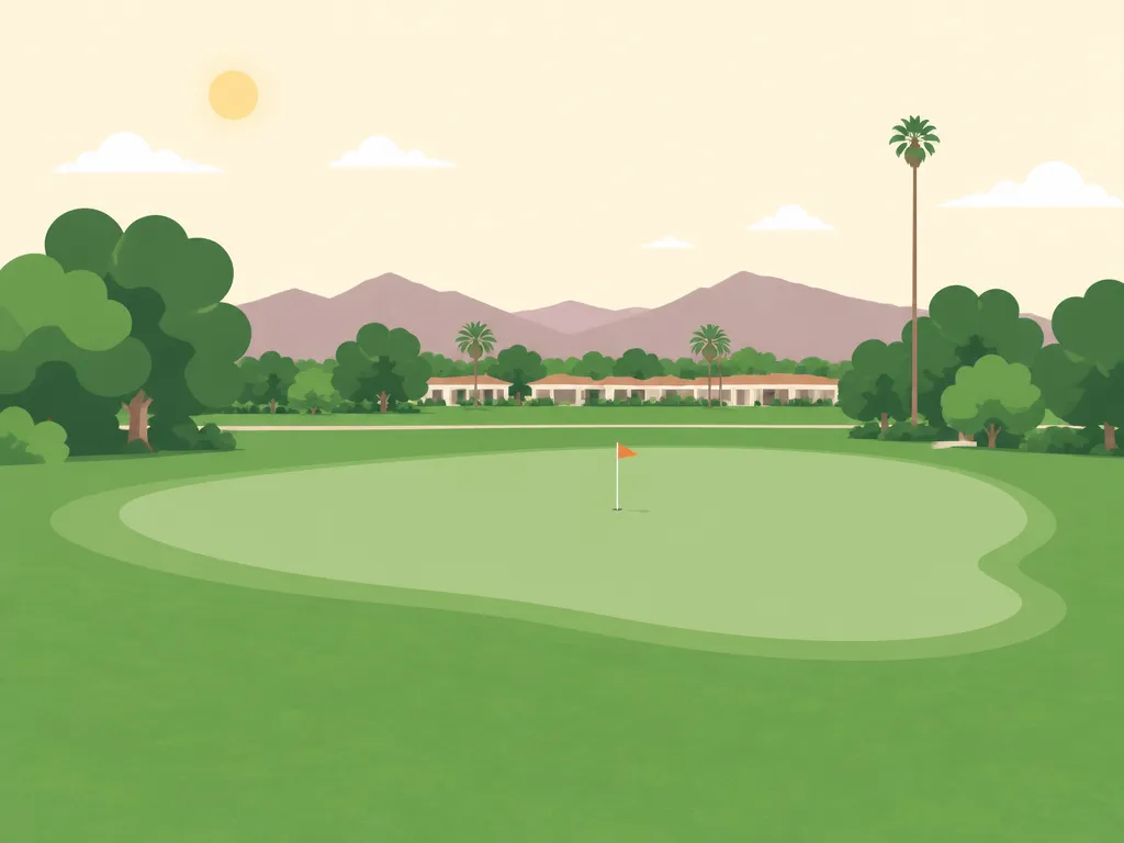 Illustration of Mesa Del Sol Golf Club