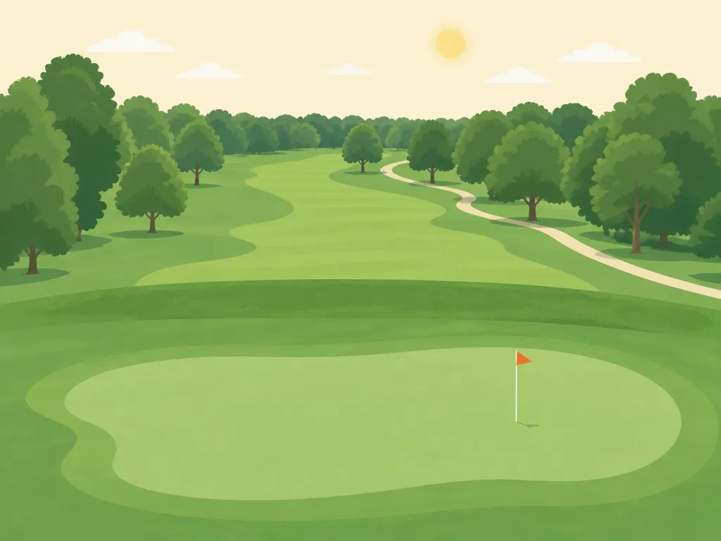 Illustration of Hailwood Golf Course