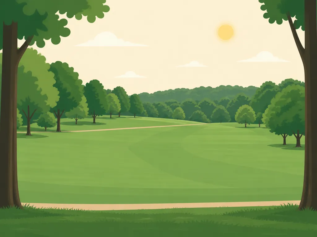 Illustration of Rockland Lake Executive Golf Course