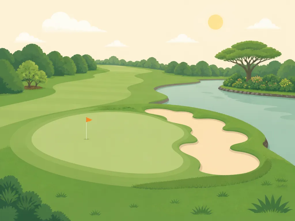 Illustration of Makalei Golf Club