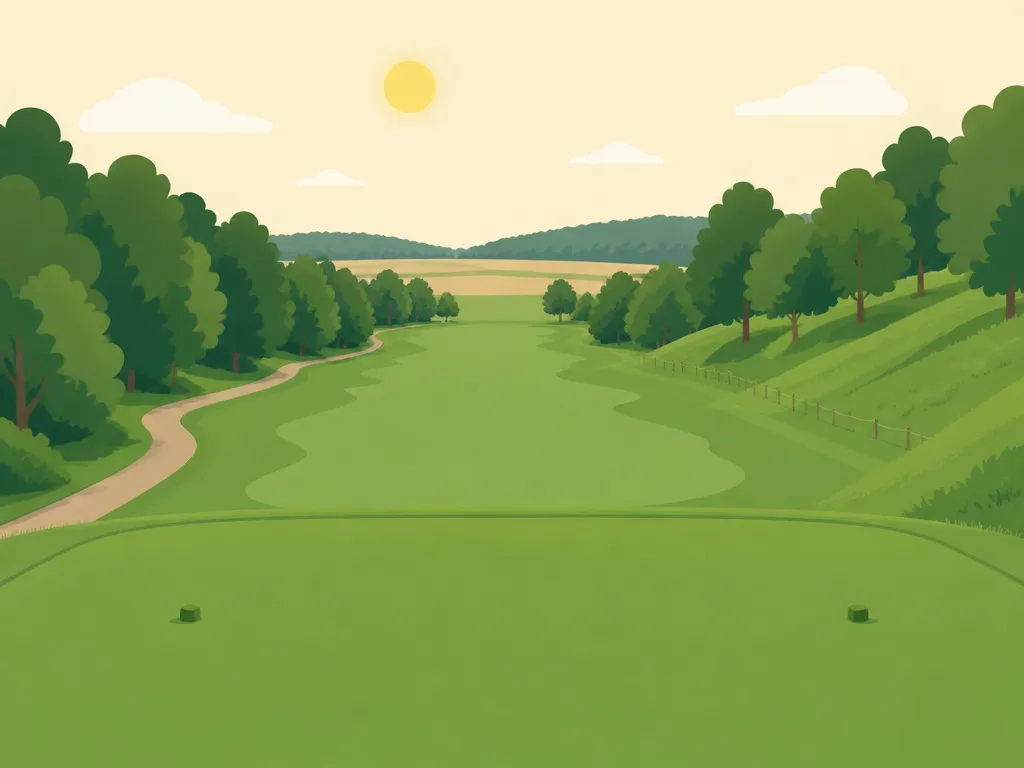 Illustration of Clifton Highlands Golf Course (Par 3)