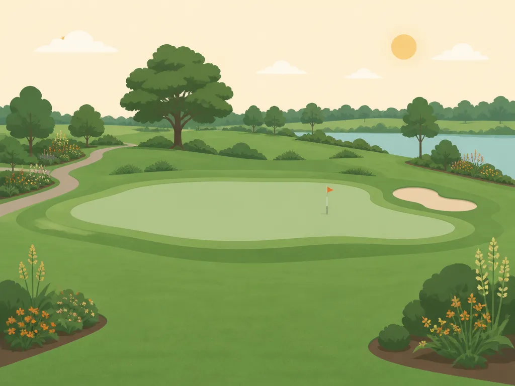 Illustration of The Landings Golf Course