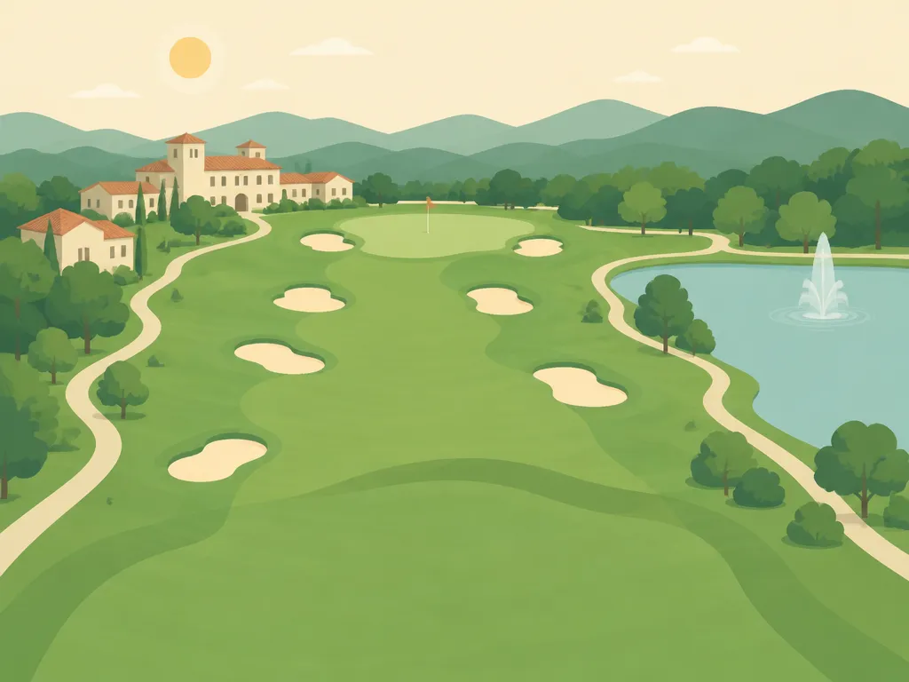 Illustration of Golf du Château de Taulane