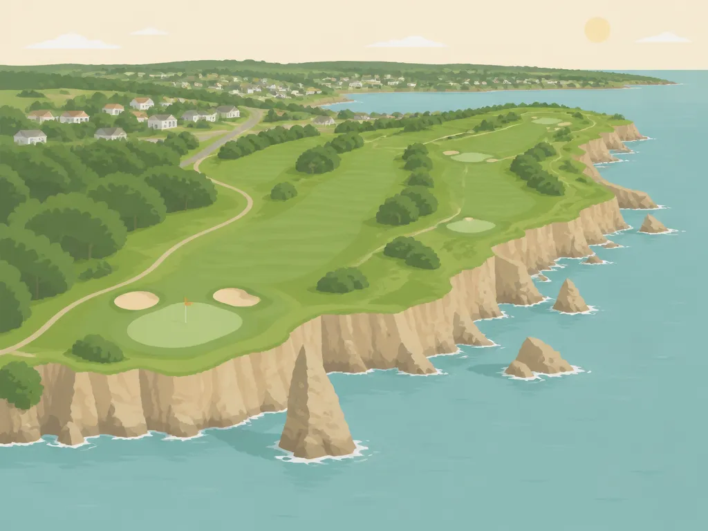 Illustration of Narooma Golf Club