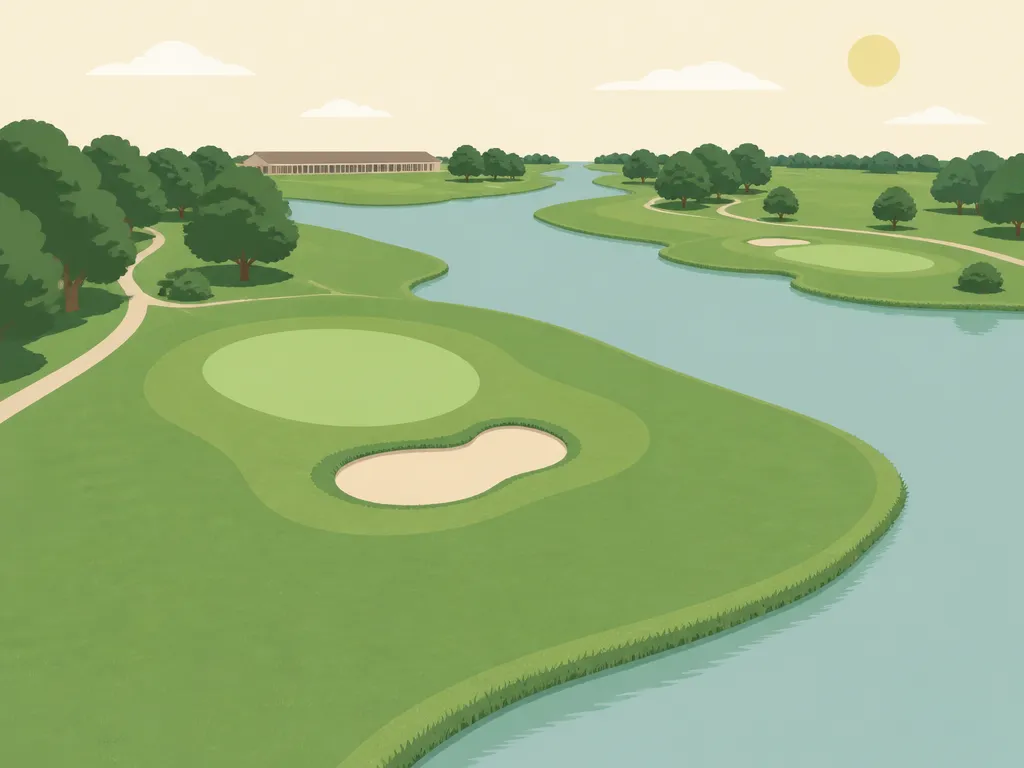 Illustration of The Villages - Bellaire Executive Golf Course