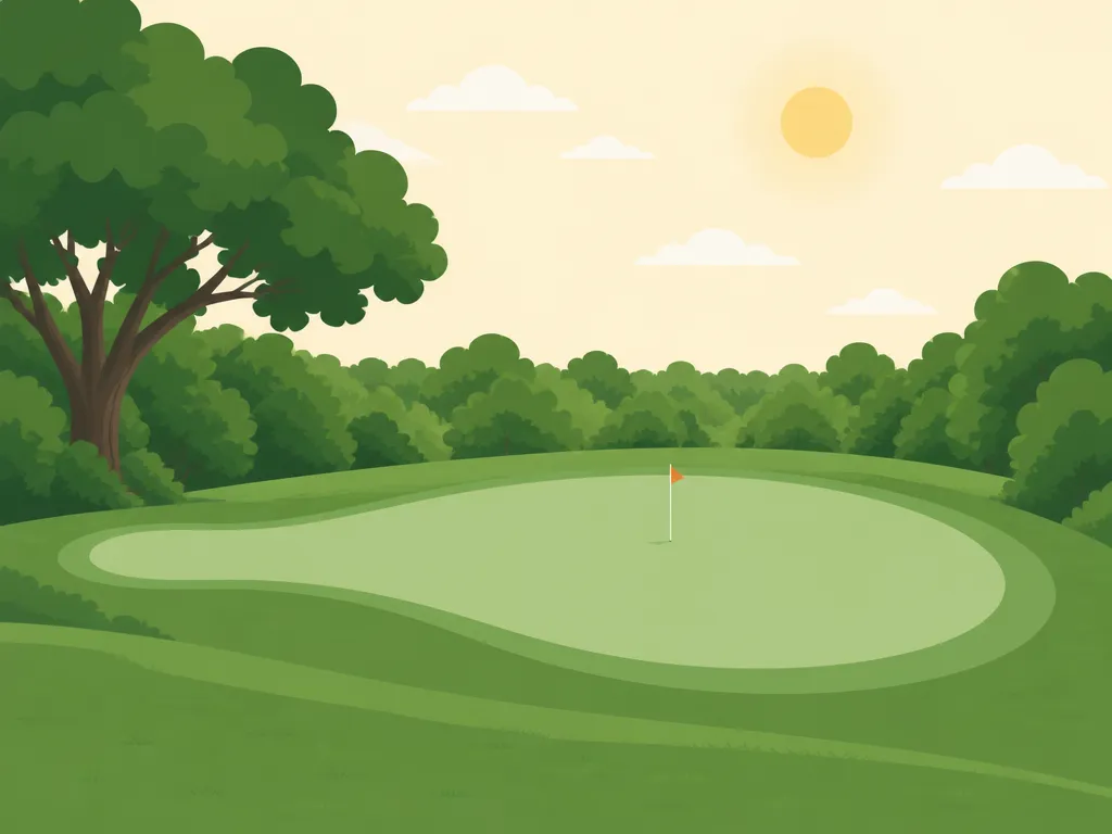 Illustration of Windmill Ridge Golf Course
