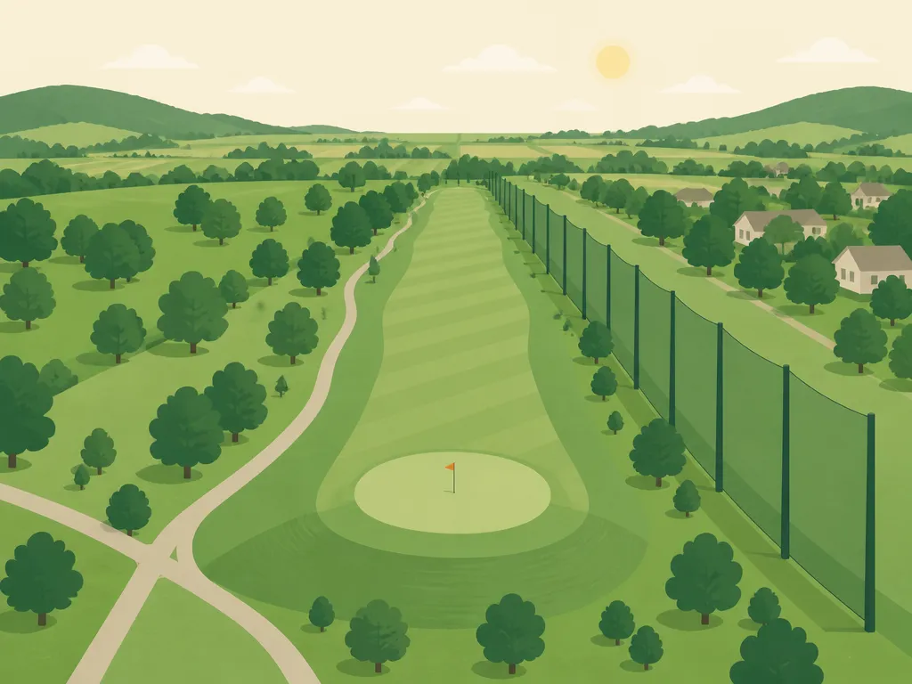 Illustration of Oak Knoll Golf Course - Ashland
