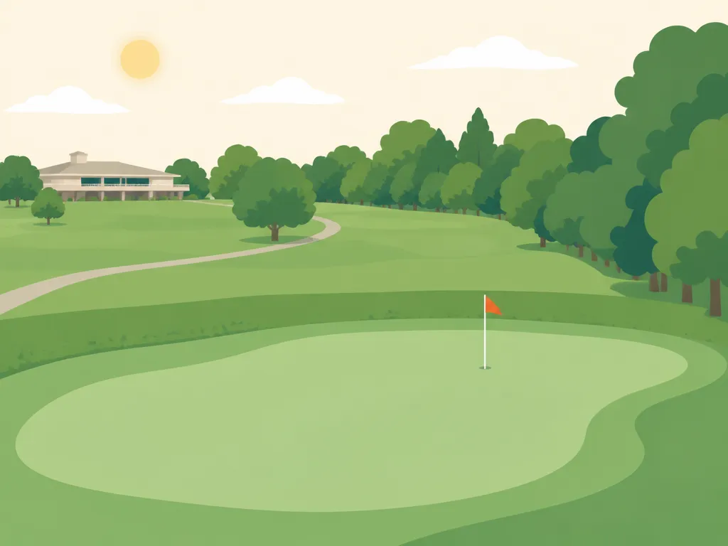Illustration of Fountain Valley Golf Club