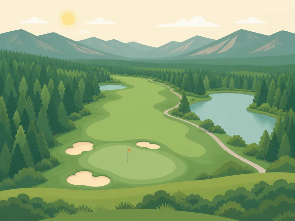 Illustration of Suncadia Resort (Tumble Creek)