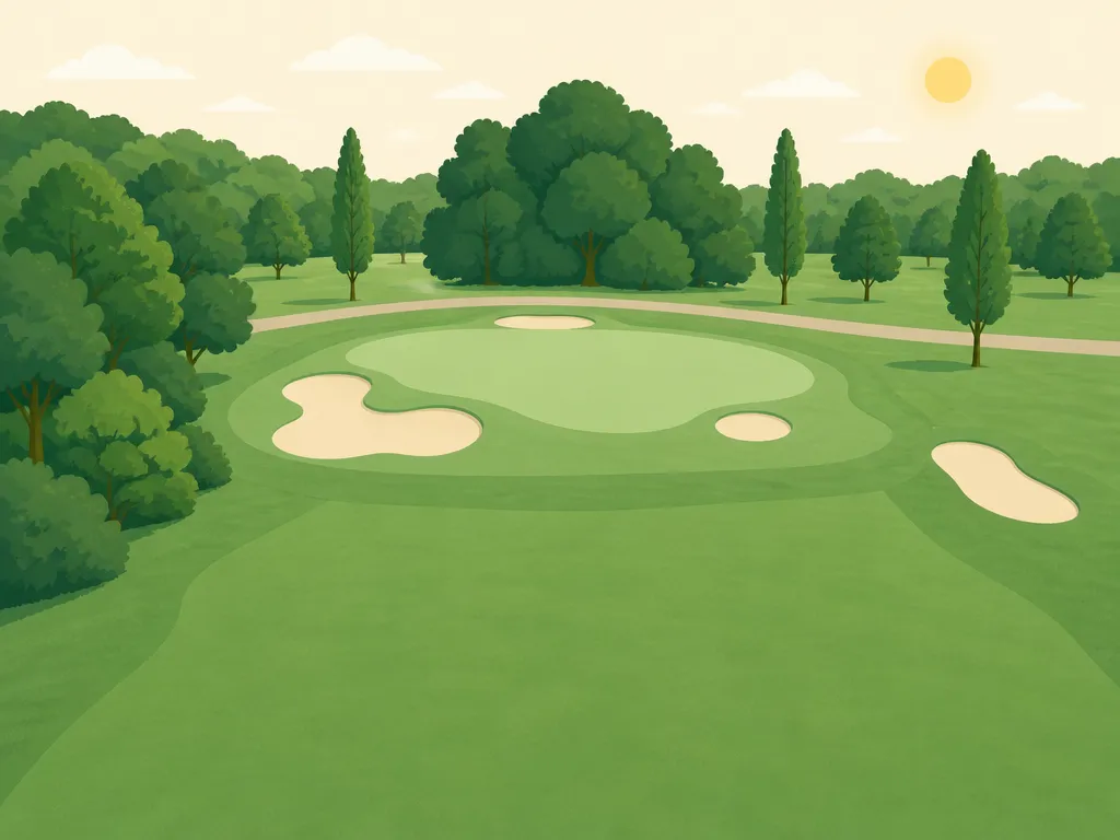 Illustration of Garden City Golf Course