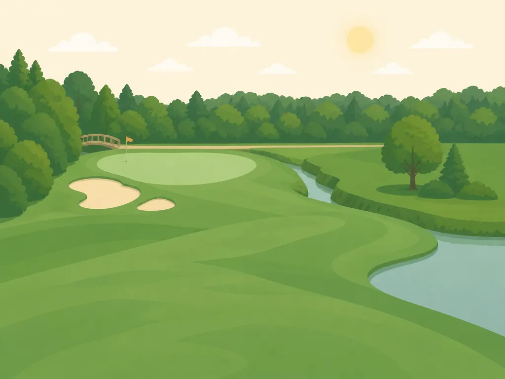 Illustration of The Briars Golf Club