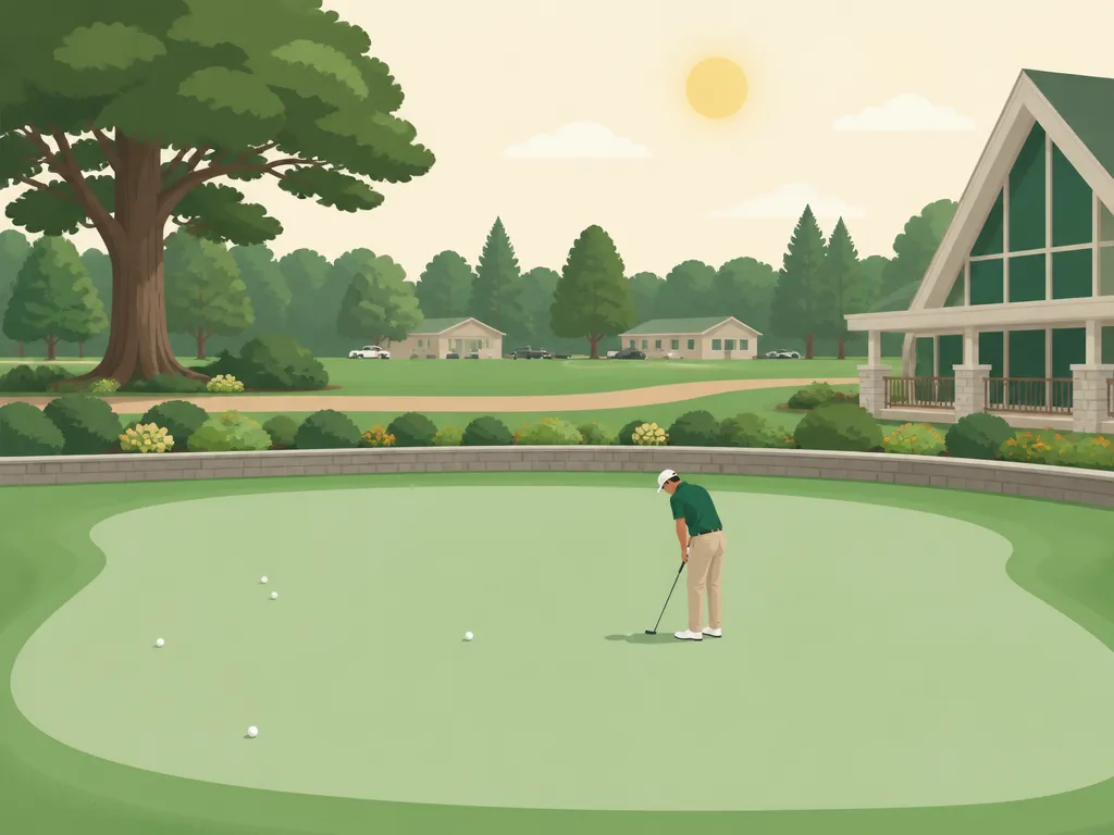 Illustration of Whispering Firs Golf Course