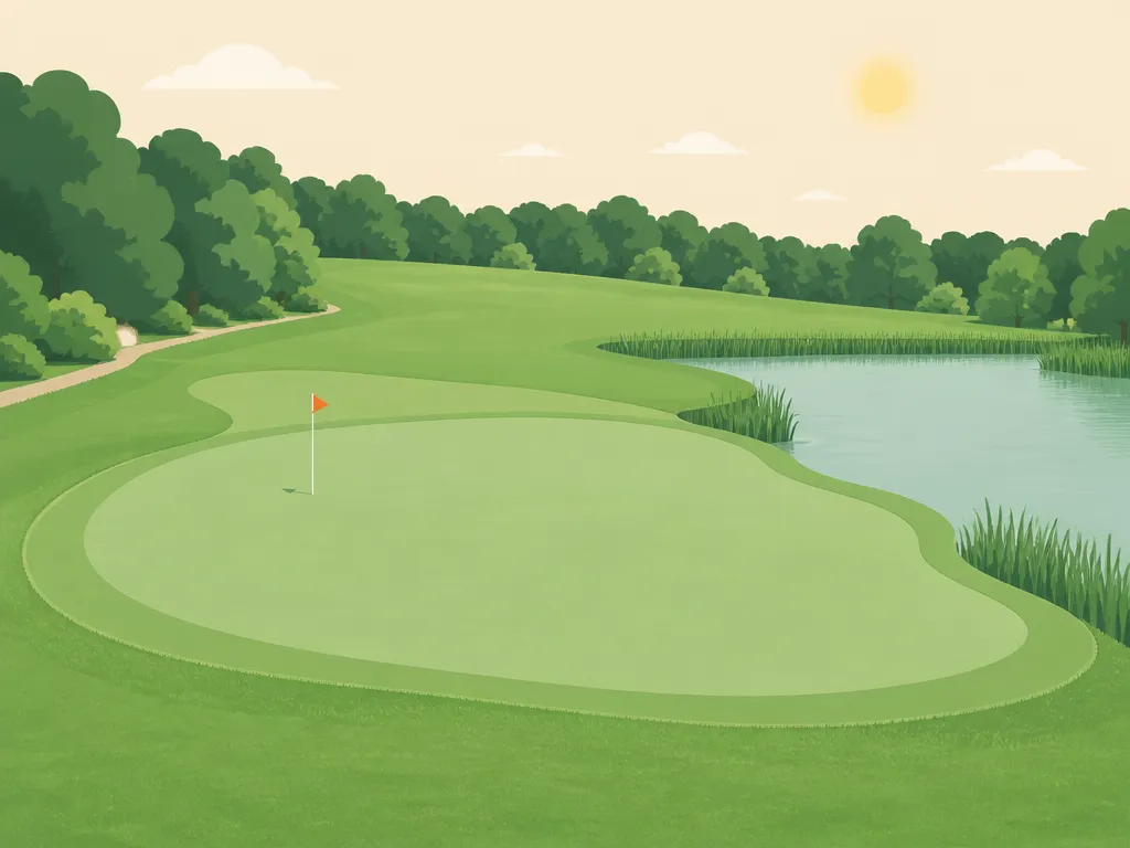 Illustration of Pine Bluff Country Club