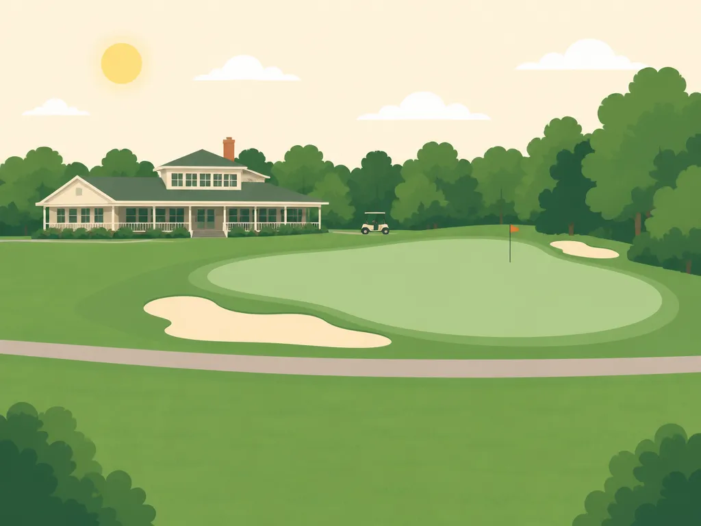 Illustration of Mountain View Country Club