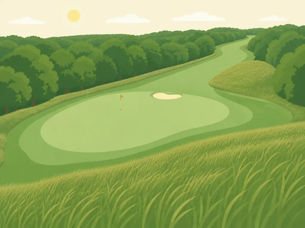 Illustration of High Bridge Hills Golf Club