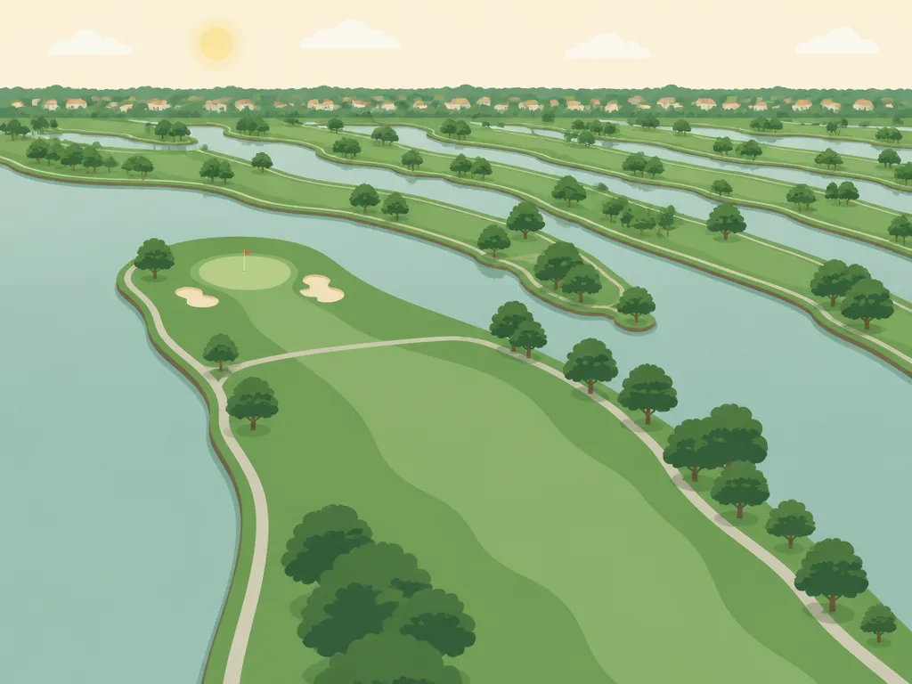Illustration of Hollywood Beach Golf Resort