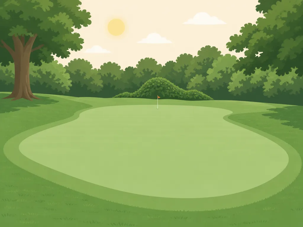 Illustration of Country Greens Golf Course