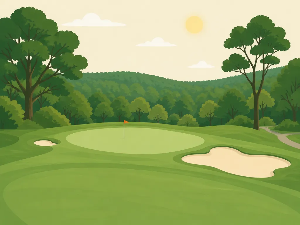 Illustration of Putnam County Golf Course