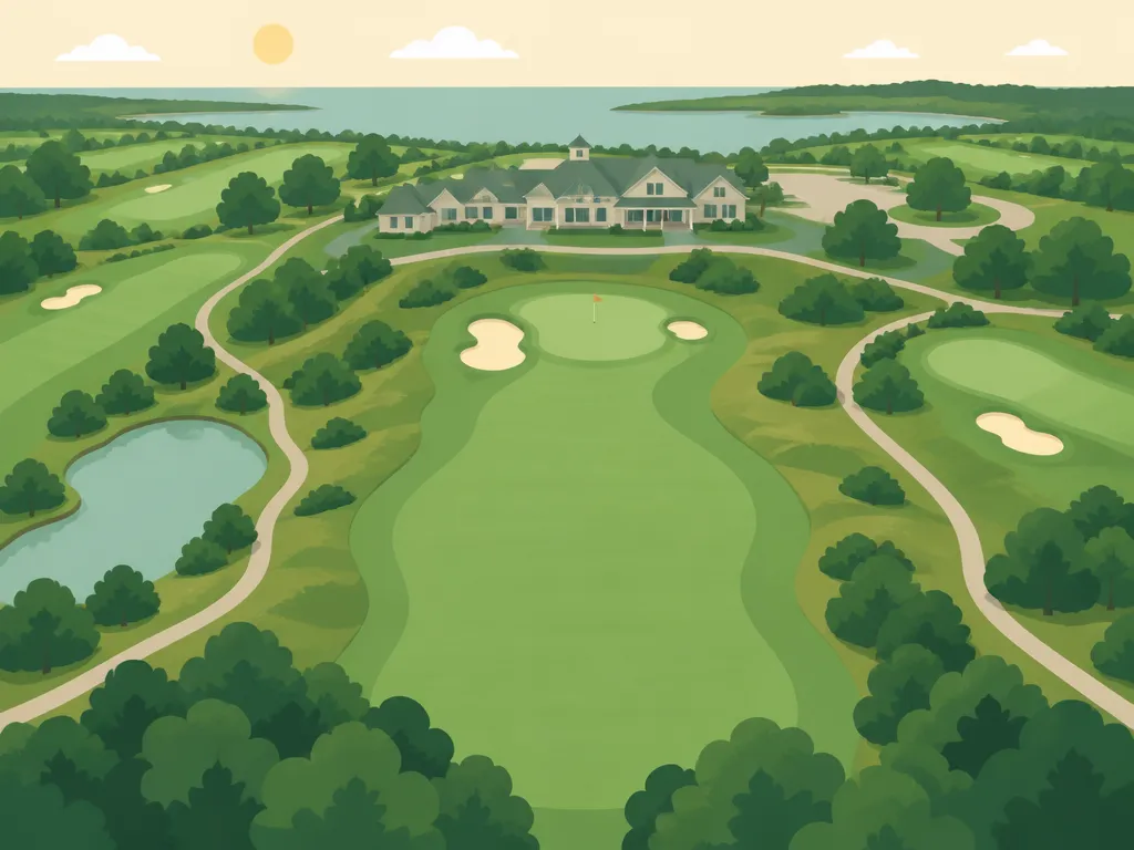 Illustration of New Seabury Country Club (Dunes)