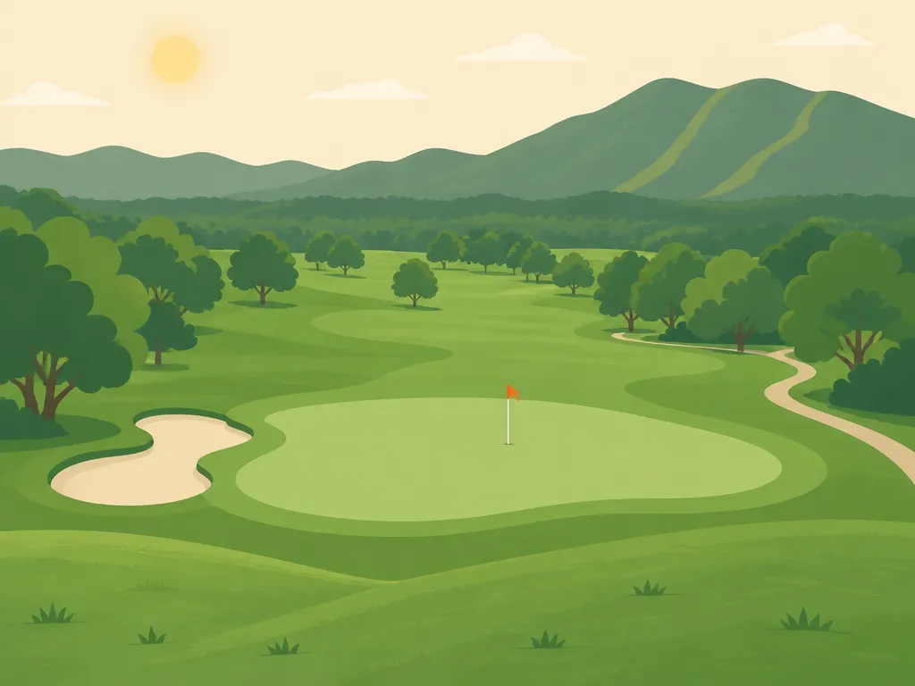 Illustration of Green River Golf Club