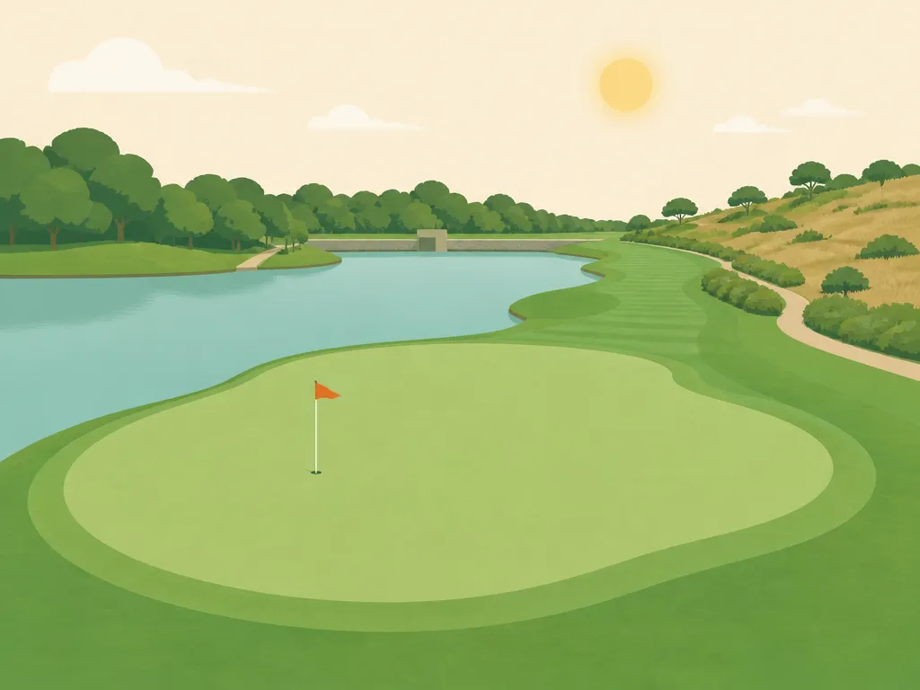 Illustration of Álamos Golf Course