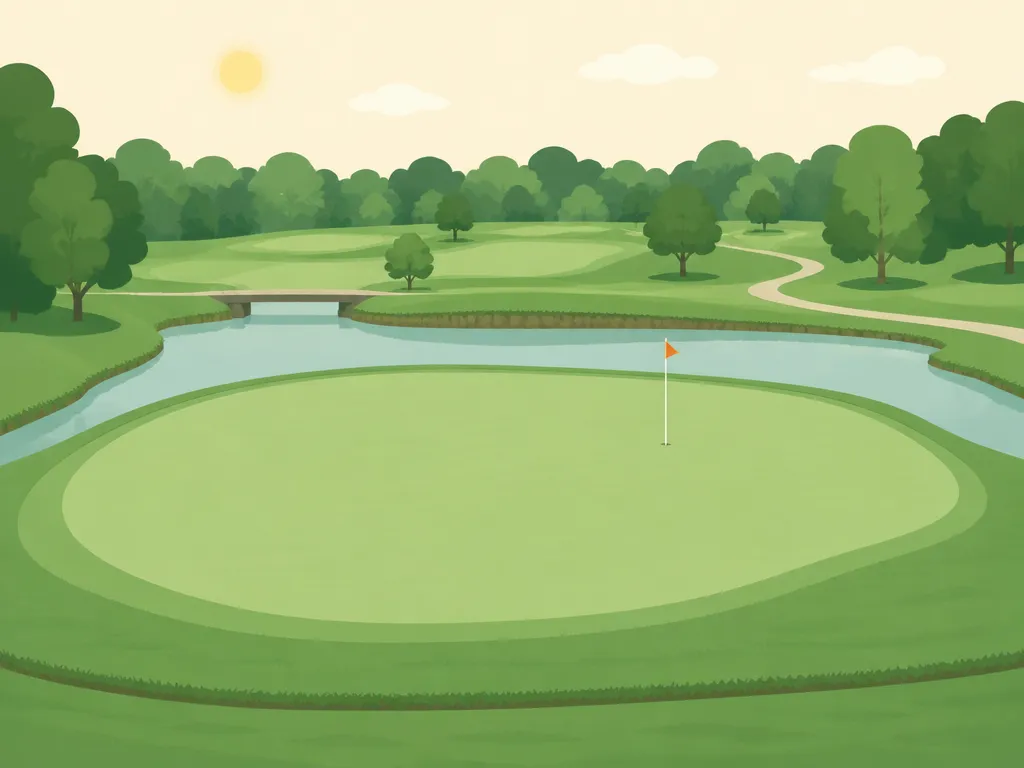 Illustration of Hickory Bend Golf Course