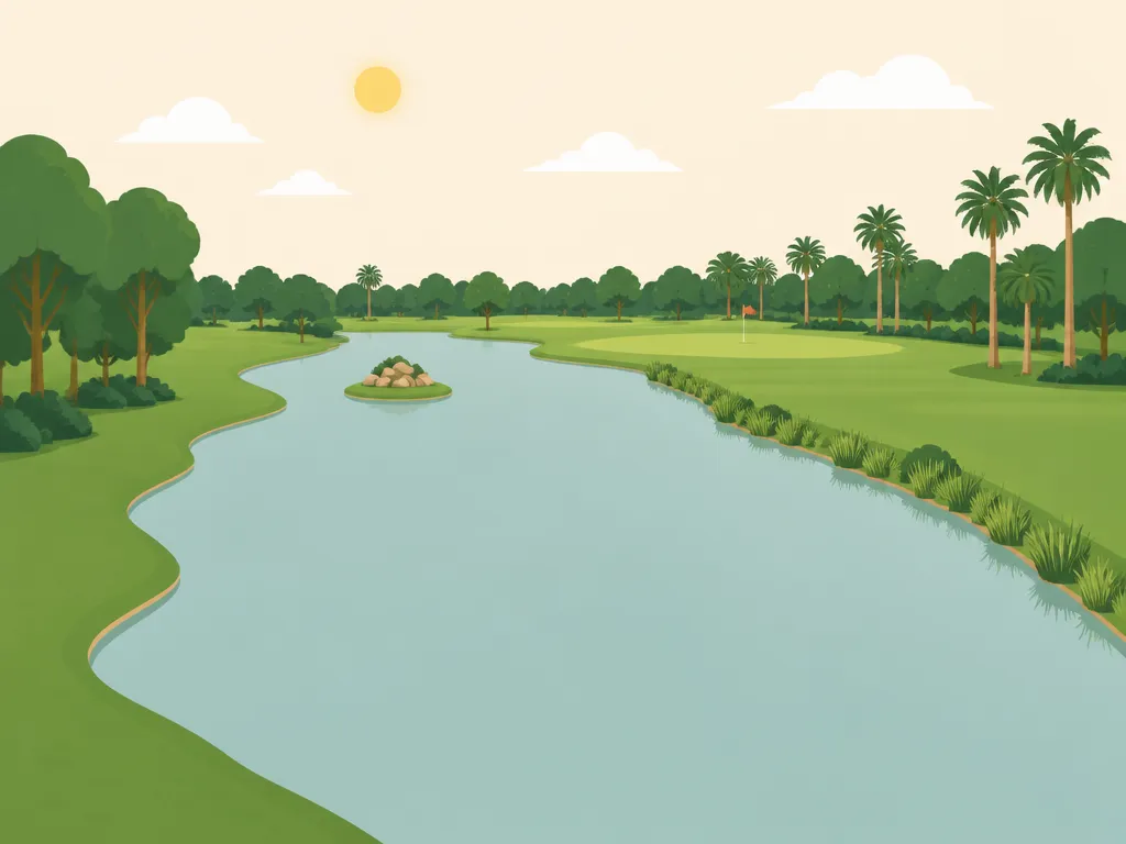 Illustration of Guadalhorce Club de Golf