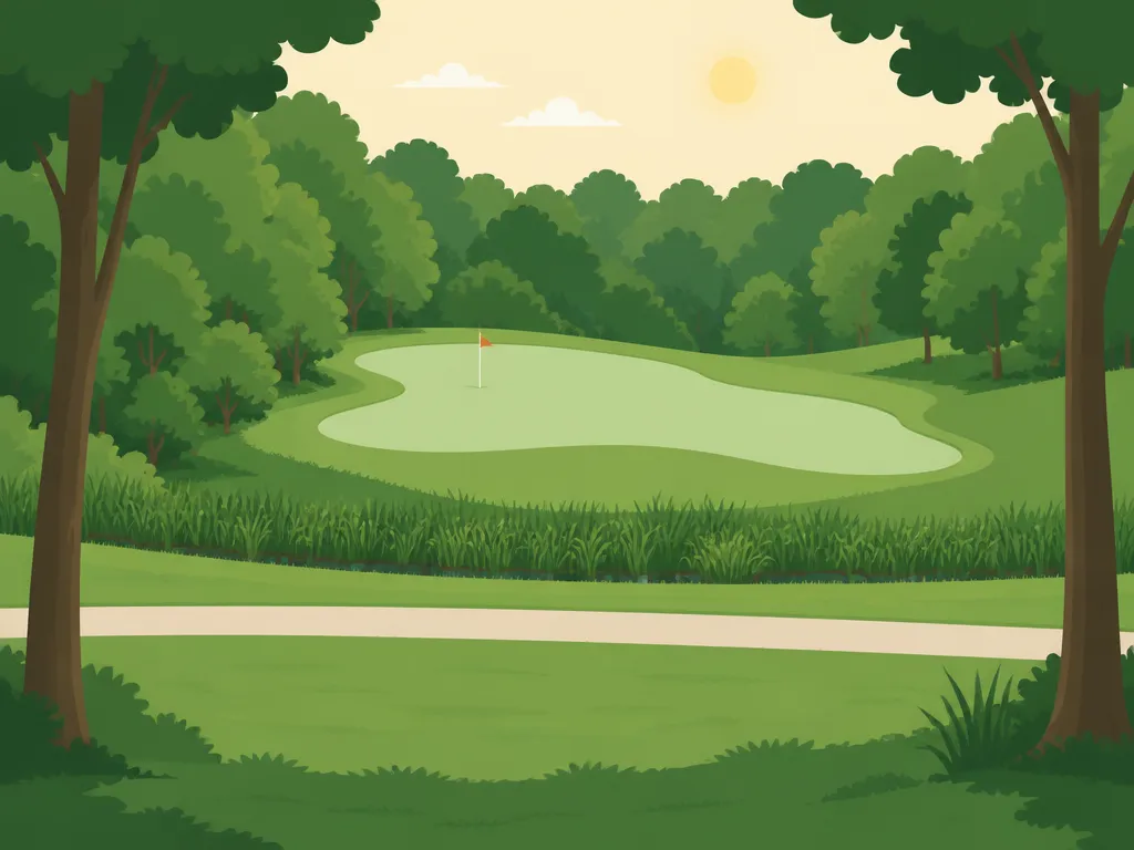 Illustration of Bliss Creek Golf Club