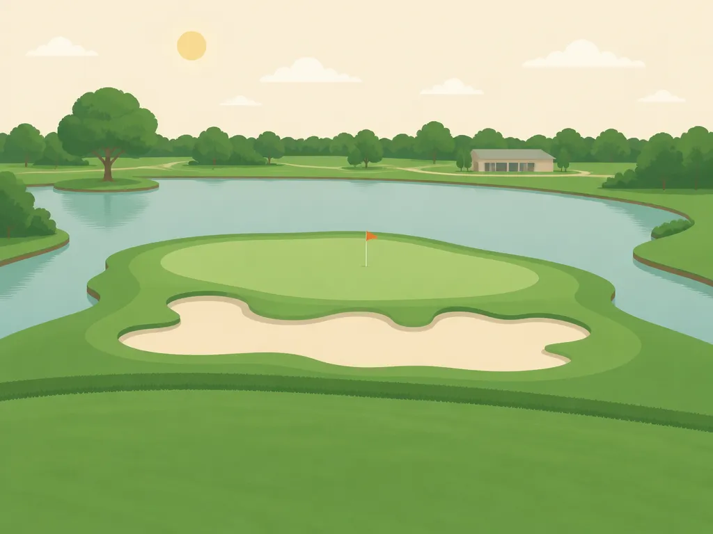 Illustration of Carolina Club Golf Course