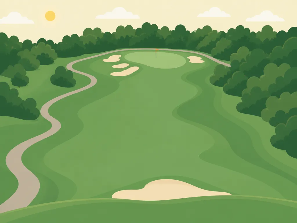 Illustration of Calabasas Country Club