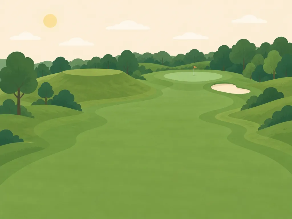 Illustration of Golf Los Lagos