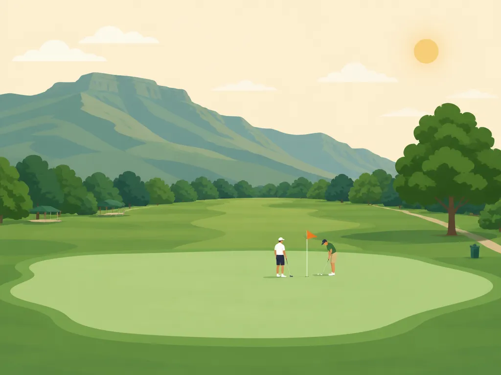 Illustration of Quartz Mountain GC