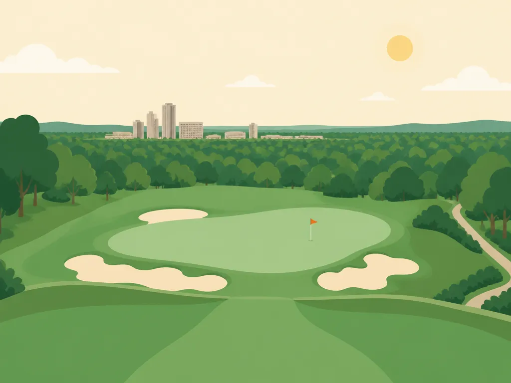 Illustration of California Country Club